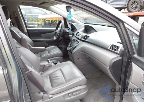 2014 Honda Odyssey Ex-L z USA, uszkodzony, nr VIN 5FNRL5H60EB104999